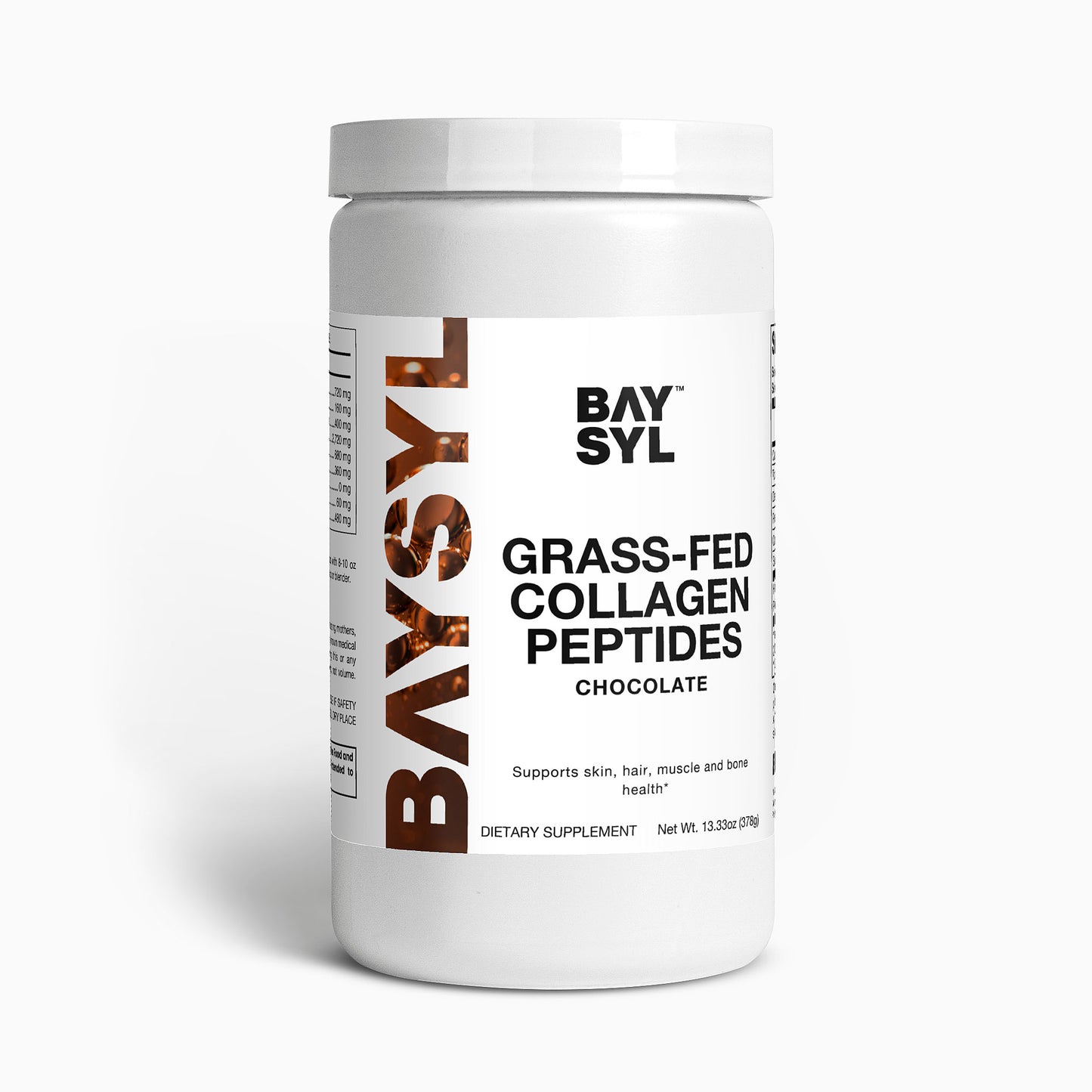 Grass-Fed Collagen Peptides Powder (Chocolate)