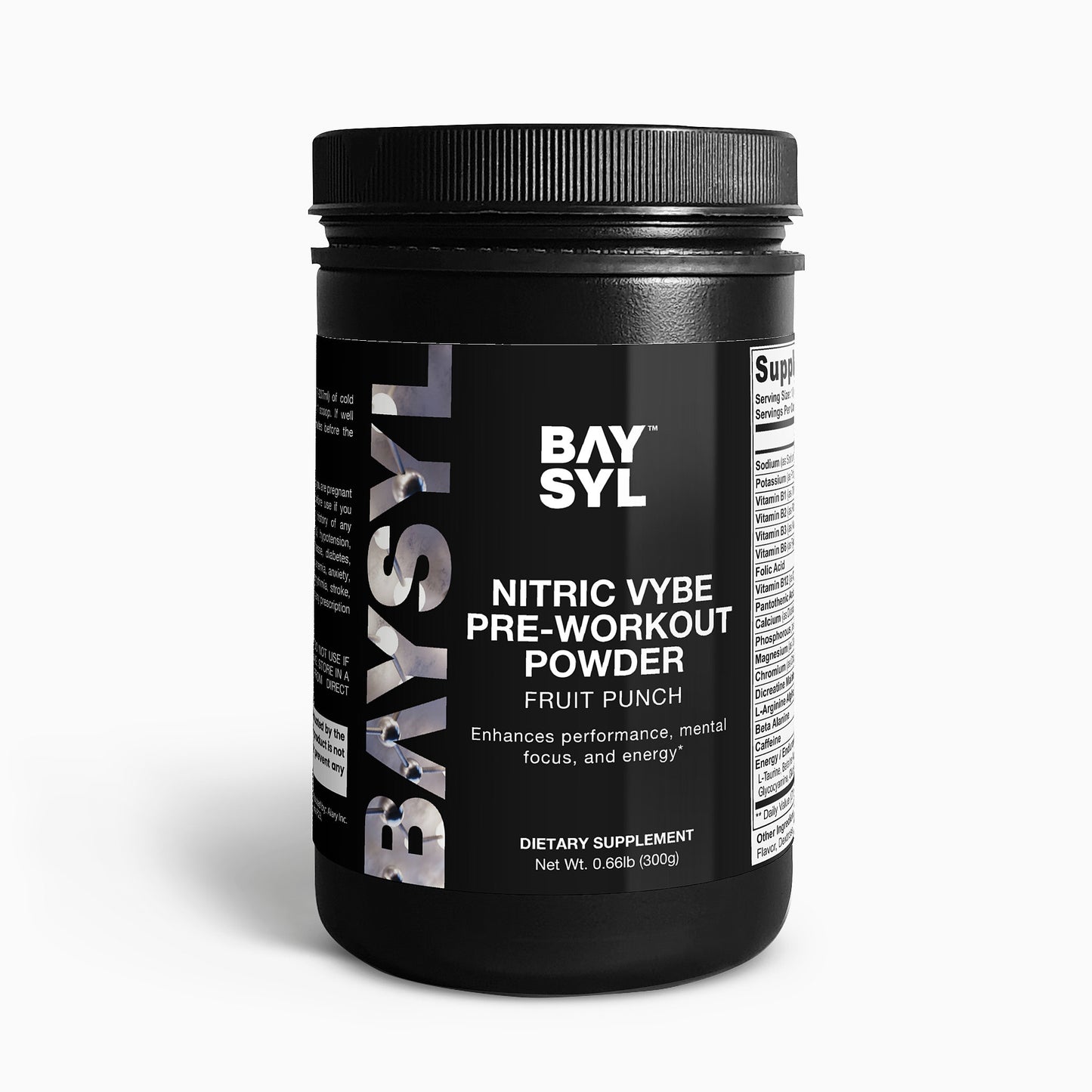 NITRIC VYBE Pre-Workout Powder (Fruit Punch)