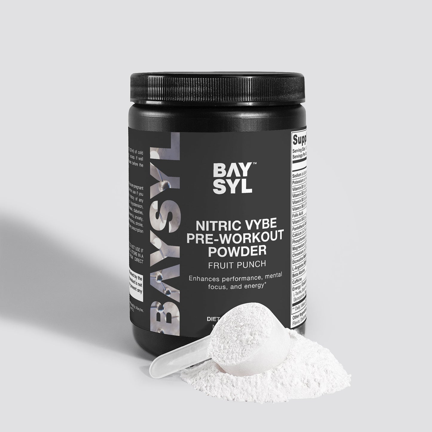 NITRIC VYBE Pre-Workout Powder (Fruit Punch)